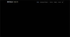 Desktop Screenshot of poolsbydelite.com